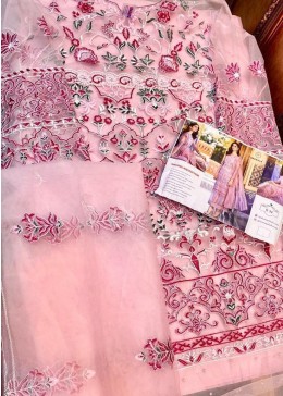 SHANAYA ROSE BRIDAL S-34 PAKISTANI SUIT BUTTERFLY NET