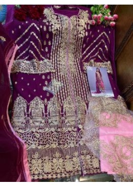KHAYYIRA 1053-F BLOCK BUSTER HIT PAKISTANI SUIT