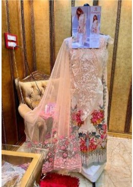 SHARADDHA DESIGNERS 301 BAROQUE DUPTTA WORK COLLECTION WHOLSALER PRICE PAKISTANI SUITS