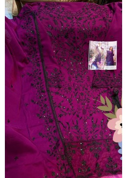 KHAYYIRA ZARQASH 2031 AZURE PAKISTANI SUIT AVAILABALE