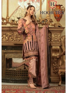HOOR TEX 14003 PAKISTANI SUIT NAZMIN CHIFFON INNER