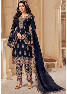 KESARI TRENDZ SIMRAN VOL-1 NEWIBLUE SALWAAR KAMEEZ