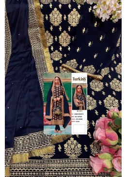 TURKISH M-1011 SALWAAR KAMEEZ BLOOMING