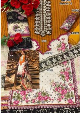 DEEPSY -1074-FIRDOUS-12 KARACHI SUIT LAWN COLLECTTION