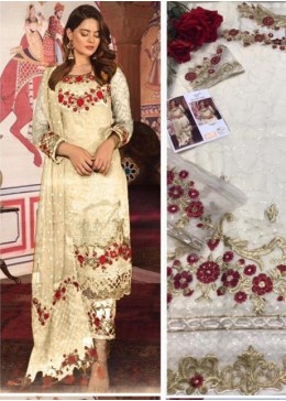HOOR TEX 10002-G NAFIZA COLOUR GOLD VOL-3 PAKISTANI SUIT SINGAL AVAILEBAL