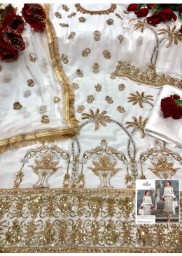 RAMSHA VOL-19 R-341 PAKISTANI SUIT PRESENT