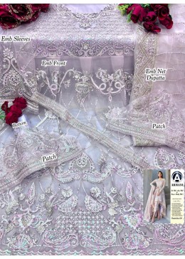 ARMANI RAMSHA-09 GORGGET PAKISTANI SUIT WHOLESALER