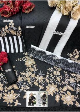 HAZRA DESIGNER HD-10-A MARIYA B SATEEN PAKISTANI SUITS 