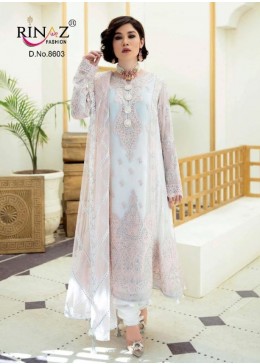 RINAZ FASHION IMROZIA VOL-4 8603 PAKISTANI SUITS SUPPLIER STANDARD COLLECTION