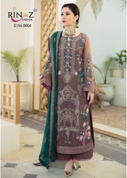 RINAZ FASHION IMROZIA VOL-4 8604 PAKISTANI SUITS SUPPLIER STANDARD