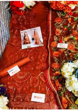 FEPIC ROSEMEEN FLOWERPOT D-5121 PAKISTANI SUITS DEALER SINGALE