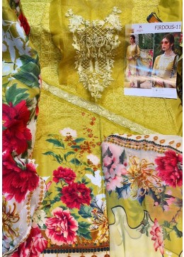 DEEPSY -985-FIRDOUS-11 KARACHI SUIT PRINTED