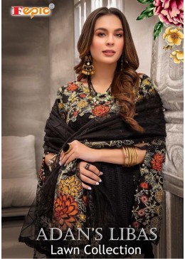FEPIC ROSEMEEN ADAN’S LIBAS LAWN COLLECTION D-5127 SALWAAR KAMEEZ WHOLESALE DEALER