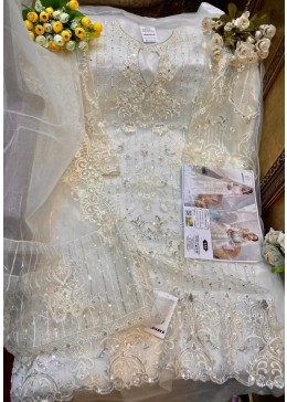 SHANAYA ROSE BRIDAL S-57 PAKISTANI SUITS SANTOON WITH NET