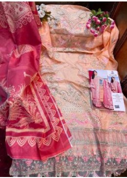 SHRADDHA DESIGNER NOOR VOL-4 401 HEAVY QUALITY PAKISTANI SUITS SALING