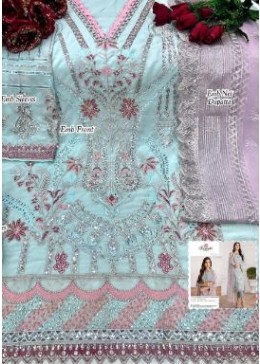 RAMSHA R-348 PAKISTANI SUITS WHOLESALE SINGALE