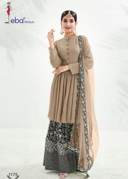 EBA LIFESTYLE CLASSIC HIT DESIGN 1175 PAKISTANI SUIT SINGAL PIECE COLLECTION