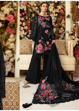 FEPIC ROSEMEEN 91001 B PAKISTANI SALWAR KAMEZ NET EMBROIDERED