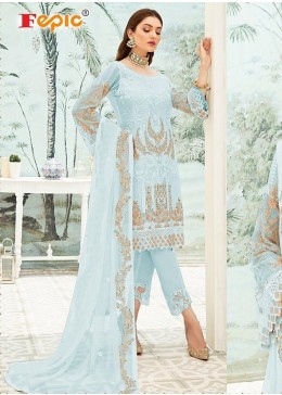 FEPIC C-1078 B ROSEMEEN PAKISTANI SUITS WHOLESALER IN INDIA