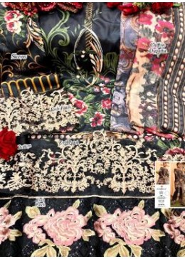 ASIM JOFA JF-56018 PAKISTANI SUITS WHOLESALE DEALER