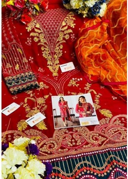 FEPIC ROSEMEEN BRQ VOL-3 66015 HEAVY EMBROIDERED GEORGETTE