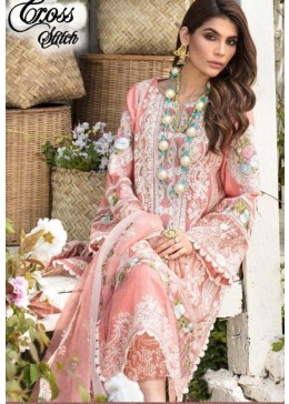 CROSS STITCH CRIMSON LAWN COLLECTION 40001 SALWAR KAMEZ ONLINE