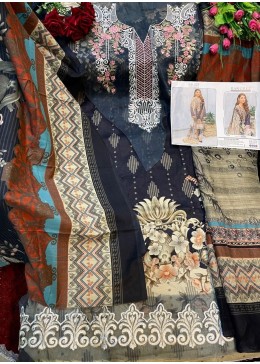 FAIR LADY RAMSHA RANGREZ16004 LUXURY LAWN EMBROIDERY COLLRCTION IN SURAT