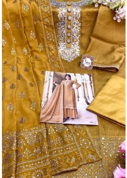EBA LIFESTYLE NYRA VOL-1 YELLOW PAKISTANI SUITS WHOLESALE