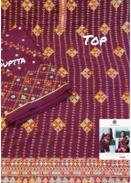 RUMAISHA FASHION KOSEM RF-104  LASER FOIL WORK SUITS LATEST SURAT