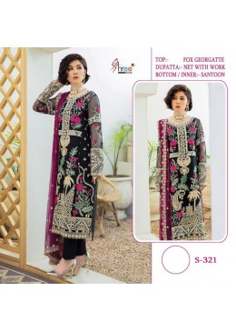 SHREE FABS S 321 PAKISTANI SALWAR KAMEEZ IN SURAT