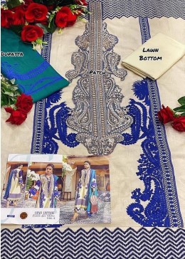 SHREE FABS SANA SAFINAZ PREMIUM LAWN COLLECTION VOL-03 1647 SALWAR KAMEZ 