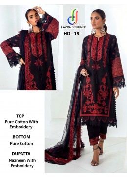 HAZRA DESIGNER HD-19 HEAVY EMBROIDERY WHOLESALER