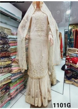 KHUSH FASHION 1101 G PLAZZO FULL STEACHED SHUBHAM WHOLESALER DEALER