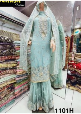 KHUSH FASHION 1101 H PLAZZO FULL STEACHED SHUBHAM WHOLESALER DEALER