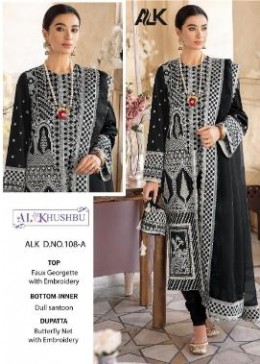 AL KHUSHBU ALK D-108 A HEAVY EMBROIDERED WHOLESALE
