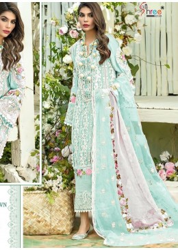 SHREE FABS 1012 C CRIMSON PREMIUM LAWN COLLECTION VOL 2 PAKISTANI SUITS