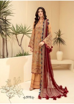 SANIYA TRENDZ BLOCKBUSTER VOL 1 1010 PAKISTANI SUITS MANUFACTURER