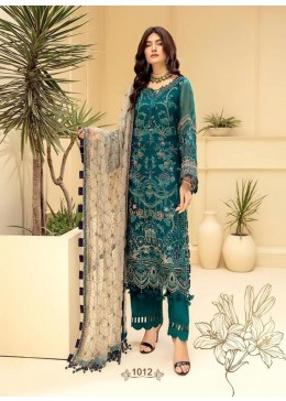 SANIYA TRENDZ BLOCKBUSTER VOL 1 1012 PAKISTANI SUITS MANUFACTURER