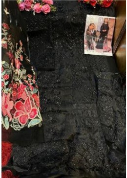 AL AMRA ANAYA ZF 50 BLACK PAKISTANI SUITS