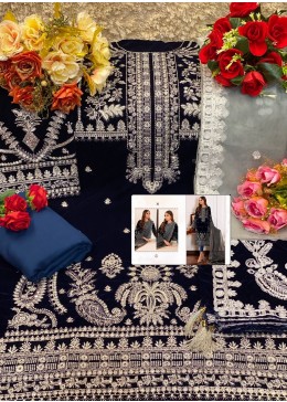 DEEPSY SUITS MARIA B VELVET 1251 PAKISTANI SUITS SHOPPING