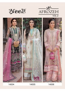 NOOR AFROZEH VOL 2 14006 PAKISTANI SUITS PREMIUM COLLECTION 
