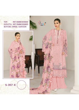 SHREE FABS S 357 E COLOURS PAKISTANI DRESS WHOLESALER SUPPLIER