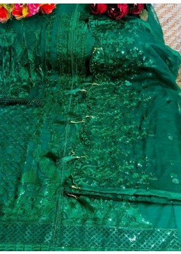 FEPIC ROSEMEEN D 5145 GREEN PAKISTANI DRESS MANUFACTRER 