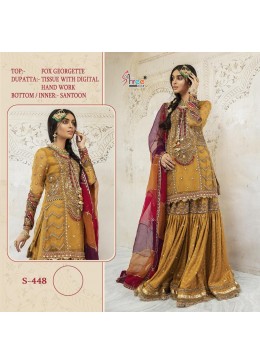 SHREE FABS S 448 PAKISTANI DRESSES BEST WHOLESALE