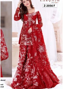ZARQASH AMALIA VOL 3 NEW LAUNCH Z 2056 F SALWAR KAMEEZ WHOLESALER SELLER