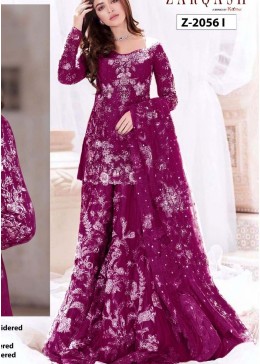 ZARQASH AMALIA VOL 3 Z 2056 I KAMEEZ GHARARA SELLER IN INDIA