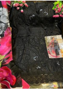 AL AMRA ZF ANAYA LAWN 5 BLACK DEALER SALWAR KAMEEZ