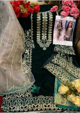 DEEPSY SUITS D 137 VELVET PAKISTANI SUITS MANUFACTRER