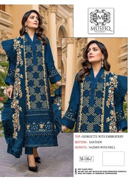 MUSHQ BY SHRADDHA M 106 J PAKISTANI DRESS SHOPPING BY ONLINE