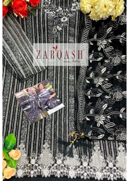 ZARQASH SANA SAFINAZ Z 2107 E PAKISTANI BLACK DRESS WITH PRICE